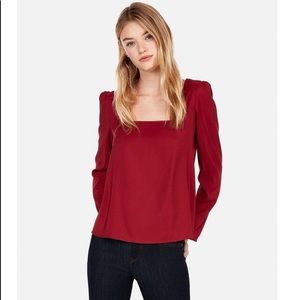 EXPRESS Square Neck Blouse